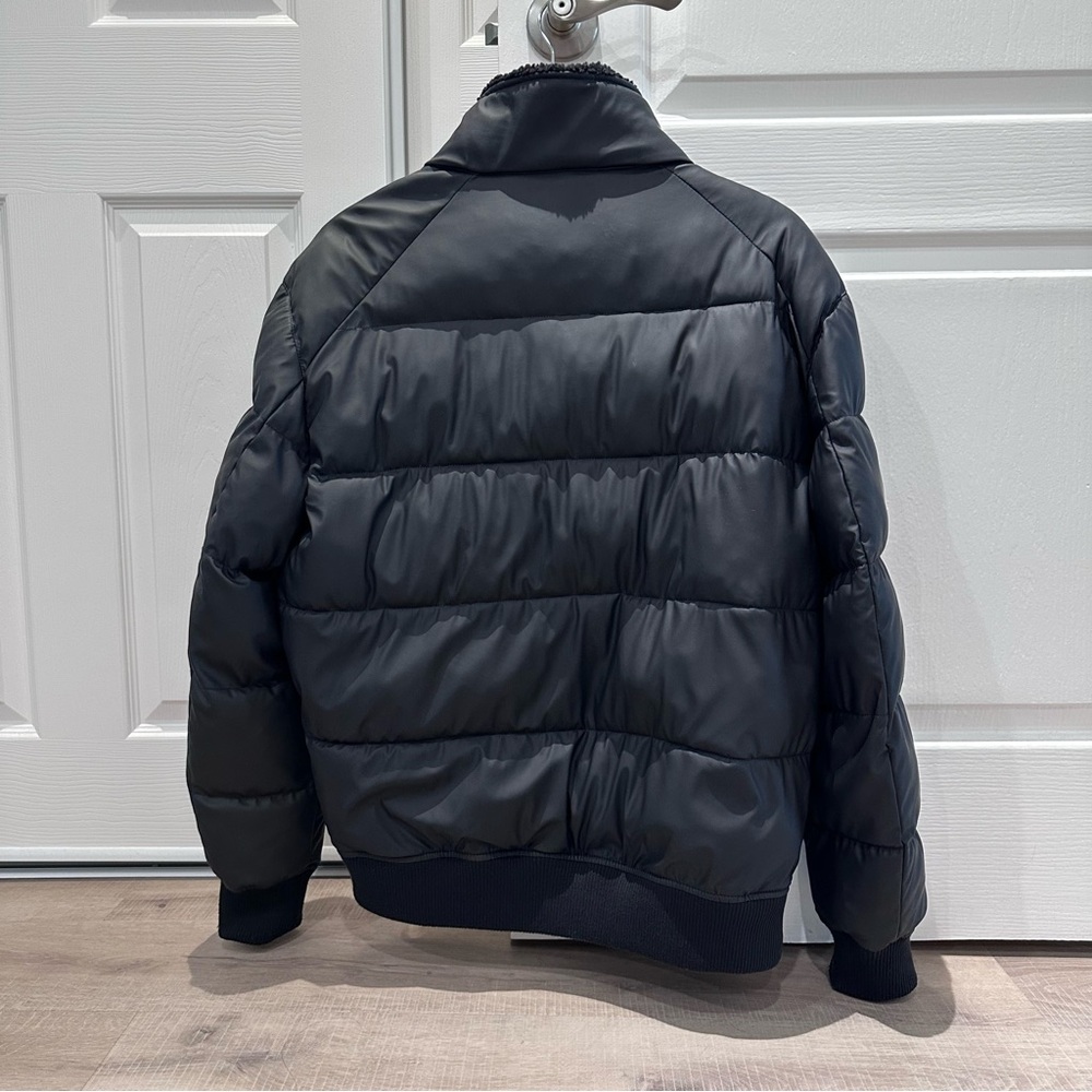 Zara Men Black Puffer Jacket - Picture 2 of 5